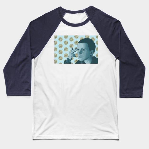 Eleven. Baseball T-Shirt by JosephSheltonArt